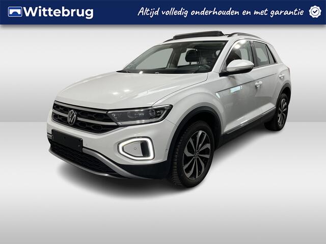 Volkswagen T-Roc 1.5 TSI Style / AUTOMAAT/ TREKHAAK/ CAMERA/ PARK. SENSOREN/ LEDEREN MEMORY SEATS/ KEYLESS/ IQ. LIGHT/ STOEL-STUURVERWARM./ DIGITAL DASHBOARD/ ADAPT. CRUISE/ APP CONNECT/ NAVI/ CLIMA/ DAB/ 17" LMV