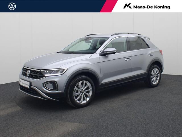 Volkswagen T-Roc 1.0TSI/110PK Life · Apple/Android Car Play · Parkeersensoren · LED · Garantie tot 01-01-2027 of 100.000km