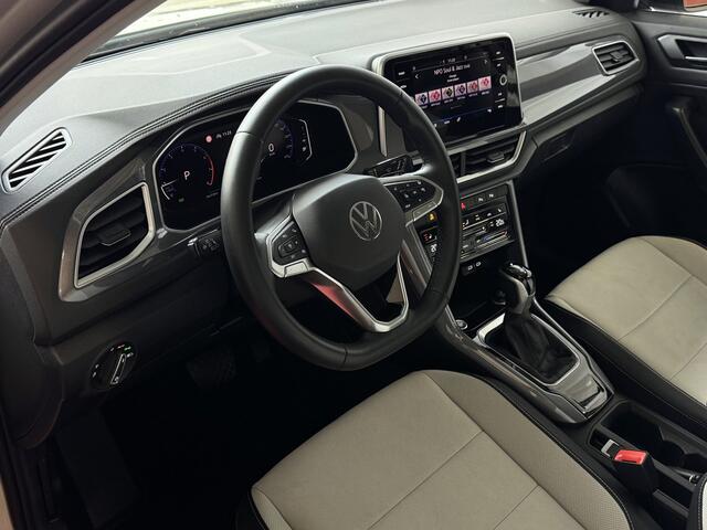 Volkswagen T-Roc 1.5 TSI 150PK STYLE PLUS BI-TONE INTERIEUR ALCANTARA IQ. ELEK.KLEP ADAP.CRUISE VIR.COCKPIT CAMERA STOEL/STUUR VERW. 17''LMV 06/2024