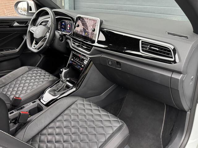 Volkswagen T-Roc CABRIO 1.5 TSI R-LINE I AUTOMAAT I P-CAMERA I LEDEREN BEKLEDING I STOELVERWARMING I UNIEKE STAND