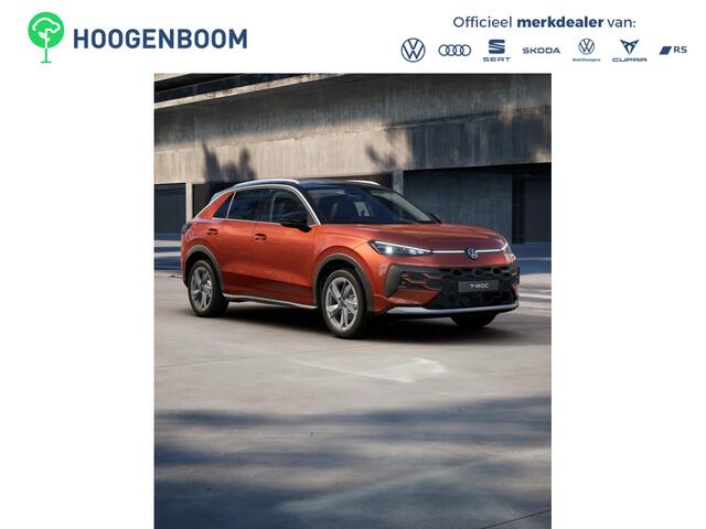 Volkswagen T-Roc Style First Edition | 'App-Connect' draadloze smartphone integratie | 30,5 cm display met 2D en 3D weergave | Achterklep, elektrisch, met sensorgestuurde opening (Easy Open)