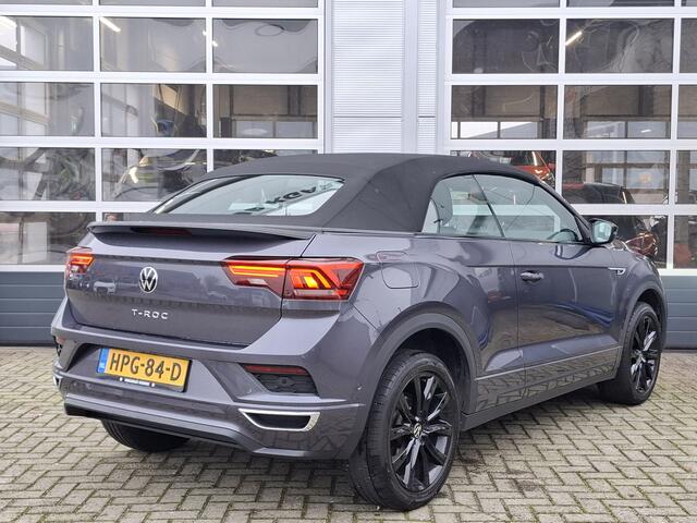 Volkswagen T-Roc Cabrio 1.5 TSI R-Line | Navigatie/Android/Apple Carplay | LM Velgen 17" | Voorstoelen/Stuurwiel Verwarmd | Cruise Control | Achteruitrijcamera | Airco |