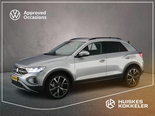 Volkswagen T-Roc Life Edition 1.0 TSI 115pk Adaptive cruise control, Achteruitrijcamera, App connect, LED koplampen, Navigatie, Parkeersensoren, Keyless entry, DAB, Radio, Airco