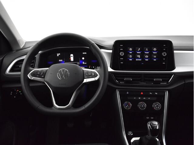 Volkswagen T-Roc Life Edition 1.0 TSI 116 pk 6 versn. Hand · Airconditioning automatisch, 2-zone (climatronic) · Multimedia pakket · Prijs is incl inruilbonus · MEGA SALE