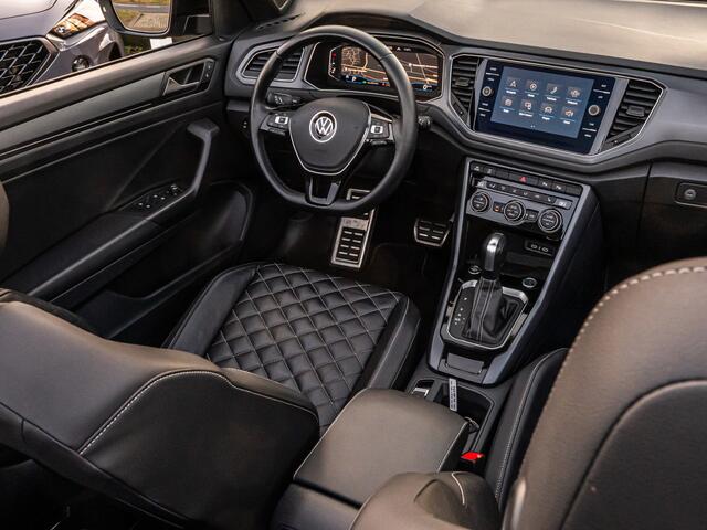 Volkswagen T-Roc Cabrio 1.5 TSI R-Line LEDER 19 INCH CAMERA BEATS AUDIO STOEL EN STUURVERW VIRTUAL DASH