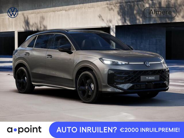 Volkswagen T-Roc R-Line First Edition 1.5 eTSI 110 kW / 150 PK SUV | Panoramaschuif-kanteldak | Assistance Pakket | Trekhaak | Black Style Pakket | Koplampverlichting matrix-led (IQ.LIGHT) | Elek. achterklep | Zwart dak