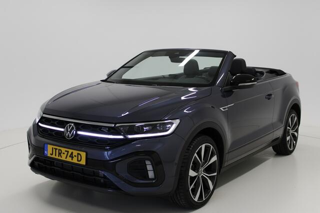 Volkswagen T-Roc Cabrio 1.5 TSI 150PK DSG R-LINE SPORT LEDER/MATRIX-LED/NAVI/CARPLAY/FABRIEKS GARANTIE