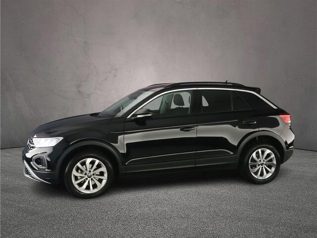Volkswagen T-Roc Life Edition 1.5 TSI 150pk DSG Automaat Adaptive cruise control, Achteruitrijcamera, LED koplampen, App connect, Parkeersensoren, Airco, DAB, Radio