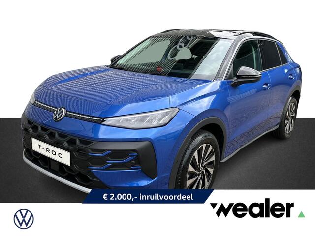 Volkswagen T-Roc Life First Edition 1.5 eTSI 85 kW / 116 PK DSG | Trekhaak wegklapbaar | Multimedia pakket | Ambient pakket | Tech pakket |