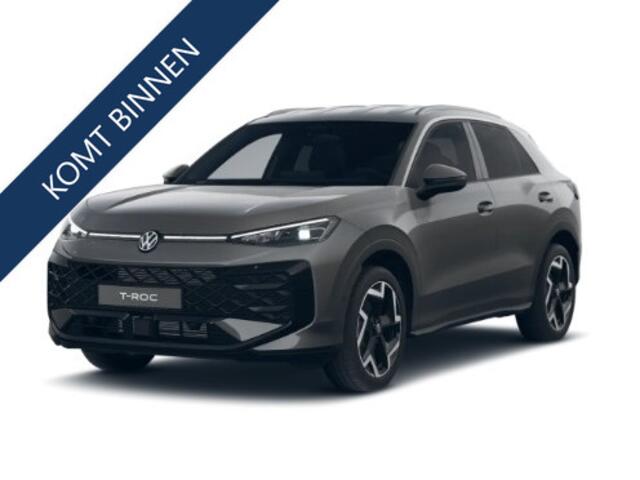 Volkswagen T-Roc 1.5 eTsi 150PK R-LINE EDITION BLACK STYLE IQ LED/GRIL/LOGO STOEL/STUUR.VERW ELEK.KLEP 2026