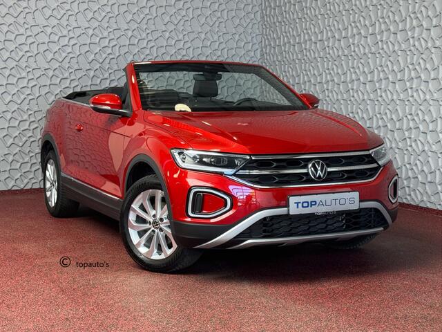 Volkswagen T-Roc Cabrio TSI VIR.COCKPIT CARPLAY NAVI IQ.LED STOEL/STUUR.VERW DAB ADAP.CRUISE 05/2024 ?Top Auto's Wijchen , 30 Jaar Specialist in Volkswagen : Alle Type's : R-Line Edition / Style / First Edition / Highline / Life , Zowel PHEV / HEV / MHEV / Benzine ?