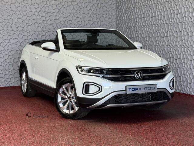 Volkswagen T-Roc Cabrio TSI VIR.COCKPIT CARPLAY NAVI IQ.LED STOEL/STUUR.VERW DAB ADAP.CRUISE 05/2024 ?Top Auto's Wijchen , 30 Jaar Specialist in Volkswagen : Alle Type's : R-Line Edition / Style / First Edition / Highline / Life , Zowel PHEV / HEV / MHEV / Benzine ?