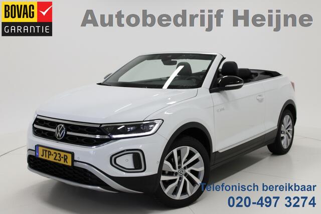 Volkswagen T-Roc Cabrio 1.5 TSI 150PK DSG STYLE VIRTUAL/NAVI/CARPLAY FABRIEKS GARANTIE