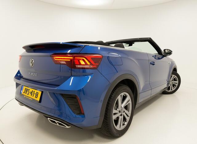 Volkswagen T-Roc Cabrio 1.5 TSI 150PK DSG R-LINE SPORT LED/NAVI/CARPLAY/FABRIEKS GARANTIE