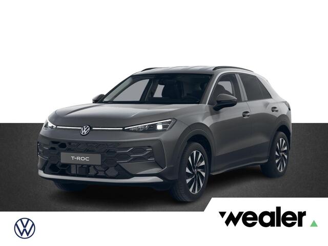 Volkswagen T-Roc Life First Edition 1.5 eTSI 85 kW / 116 PK DSG | Comfort pakket | LED Plus verlichting met lichtstrip in grille & verlichte logo's | Trekhaak wegklapbaar |