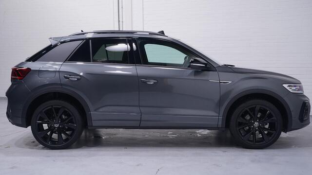 Volkswagen T-Roc R-Line Black-line ACC Pano-dak Apple-carplay digi-cockpit navigatie electrische achterklep keyless start climate controlle camera PDC v+a led-verlichting bleutooth