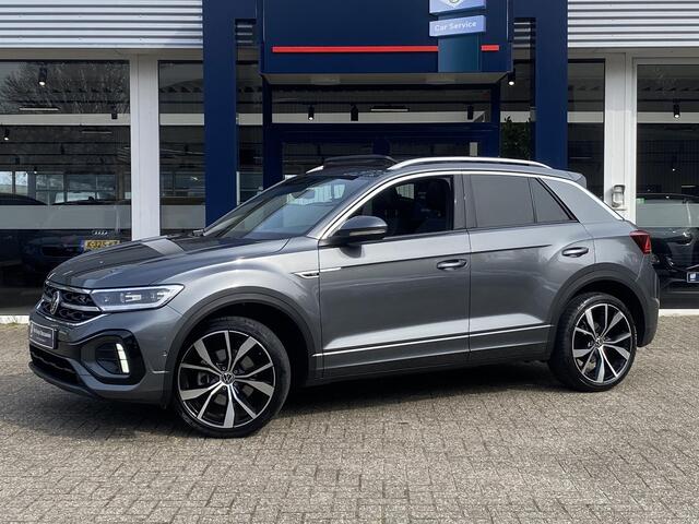 Volkswagen T-Roc 1.5 TSI R-Line Business+ / Automaat / Open-Panodak / Massage-Stoelen / Adaptieve Cruise-Control / Stoelverwarming / Matrix-LED / Sfeerverlichting / Apple-Carplay & Android-Auto / Draadloze-Telefoonlader / Climate-Control / Flippers / DAB Radio-Bluetooth /