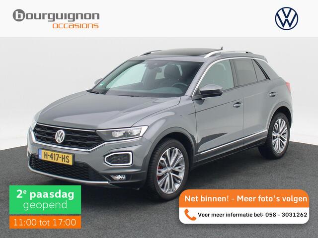 Volkswagen T-Roc 1.5 TSi 150 Pk Automaat Sport | Panoramadak | Trekhaak | Camera | Adaptive Cruise | Navigatie | CarPlay | Climatronic | 18 Inch | 80.070 Km !!
