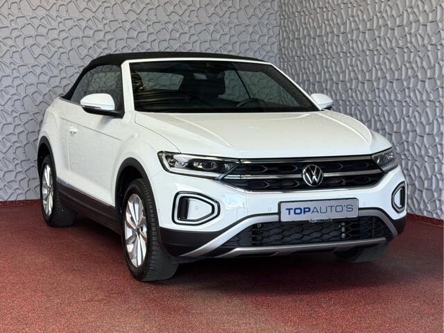 Volkswagen T-Roc Cabrio Bijna Nieuw o TSI o IQ.Led o Stoelverwarming o Virtual Cockpit o CarPlay o Navigatie o Adaptive Cruise 05/2024 ?Top Auto's Wijchen , 30 Jaar Specialist in Volkswagen : Alle Type's : R-Line Edition / Style / First Edition / Highline / Life , Zowel