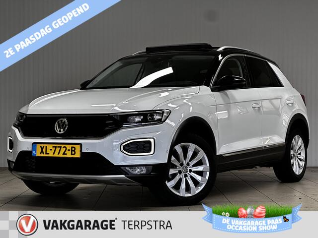 Volkswagen T-Roc 1.5 TSI Style/ Open-Pano Dak/ Automaat/ LED Koplampen/ Virtual Cockpit/ Trekhaak/ Clima/ Navi/ Cruise/ Bluetooth/ Multi.LEDER.Stuur/ Elek.Pakket/ Isofix/ PDC V+A.