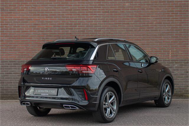 Volkswagen T-Roc 1.0 TSI R-Line, Panoramadak, Matrix LED, Camera, Stoelverwarming, Carplay, Adaptive Cruise, Park Assist.