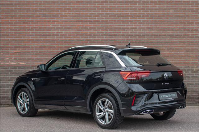 Volkswagen T-Roc 1.0 TSI R-Line, Panoramadak, Matrix LED, Camera, Stoelverwarming, Carplay, Adaptive Cruise, Park Assist.