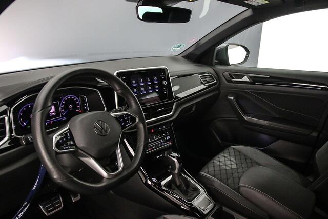 Volkswagen T-Roc R-Line 1.5 TSI 150pk DSG Automaat Trekhaak, Adaptive cruise control, Elektrische achterklep, Achteruitrijcamera, LED koplampen, Stoelverwarming