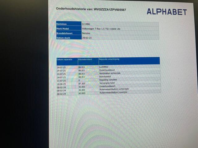 Volkswagen T-Roc 1.5 TSI Life - Carplay, Digitaal Cockpit, Cruise, Afn. Trekhaak