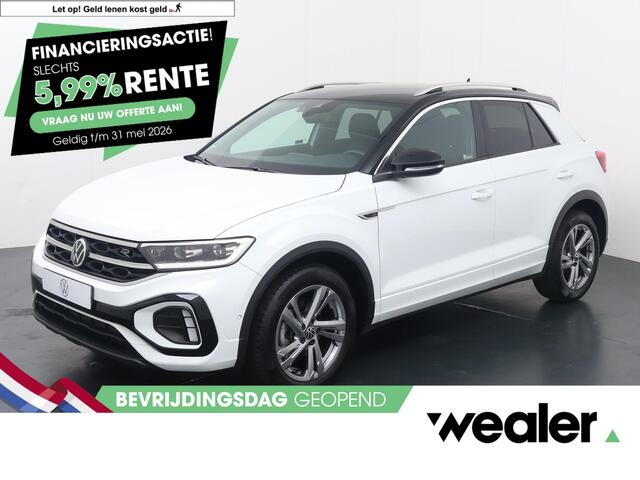 Volkswagen T-Roc 1.5 TSI R-Line | 150 PK | Automaat | Trekhaak | Adaptive cruise control | Navigatiesysteem |