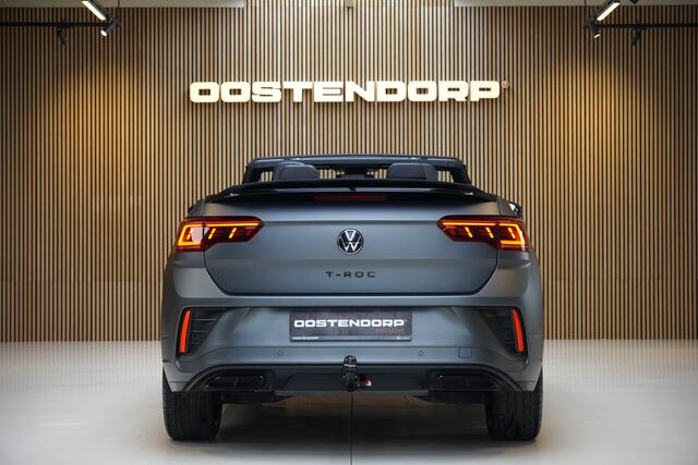 Volkswagen T-Roc Cabrio 1.5TSI/150pk R-Line Edition Grey|2023|Leder|Navi|Matrix-LED|Trekhaak|414/999|Virtual Cockpit|19"LMV|Keyless|Beats|VOL!