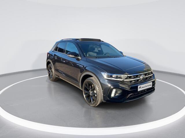Volkswagen T-Roc 1.5eTsi/150PK R-Line Black Style DSG · Panoramadak · Apple/Android · Camera + Parkeersensoren · Garantie t/m 18-06-2027