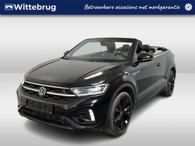 Volkswagen T-Roc Cabrio 1.5 TSI R-Line / AUTOMAAT/ ACC/ PARK.SENSOR.V+A/ CAMERA/ STUUR+STOELVERWARM./ DODEHOEK/ APP-CONNECT/ KEYLESS/ RIJ-MODI/ DIGITAL DASH/ NAVI/ DAB/ CLIMA/ IQ.LIGHT/ 19'' LMV