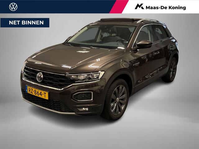 Volkswagen T-Roc 1.0 TSI 115pk Style · Panoramadak · Camera · Apple/Android Car Play · Trekhaak · ACC · Alarmklasse 3 · Active Info Display · Draadloze Telefoonlader ·