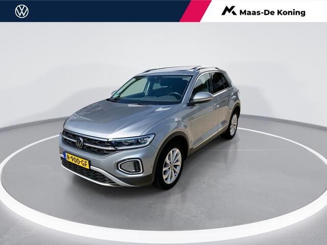 Volkswagen T-Roc 1.0 TSI Style · Panoramadak · Camera + Parkeersensoren · Trekhaak · Garantie t/m 25-08-2026 of 100000km.