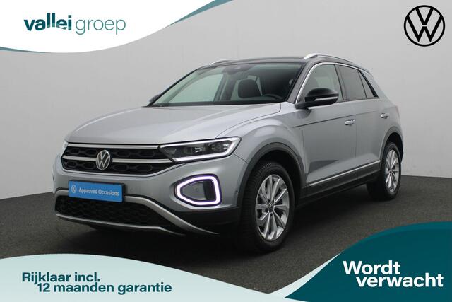 Volkswagen T-Roc 1.0 TSI 110 pk Style | Navigatie | Stoelverwarming | Parkeersensoren voor/achter | Massage | Alcantara | Adaptive Cruise