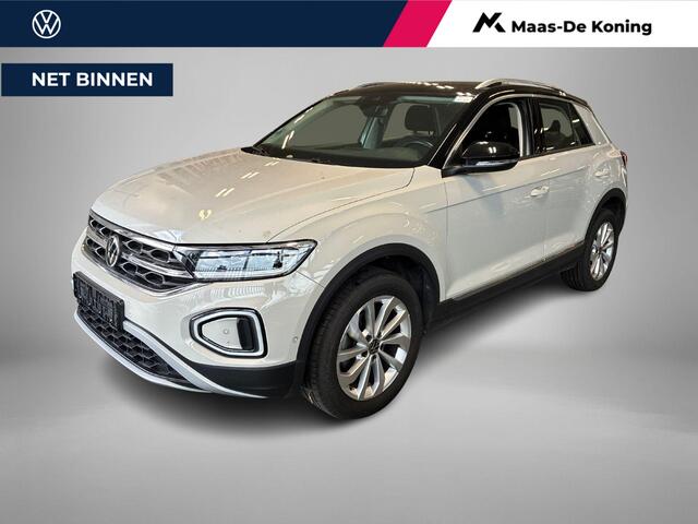 Volkswagen T-Roc 1.5 TSI 150pk DSG Style · Camera · Keyless · ACC · Apple/Android Car Play · Dodehoeksensor · Elek. Achterklep · Parkeerassistent · Alarmklasse 3 ·