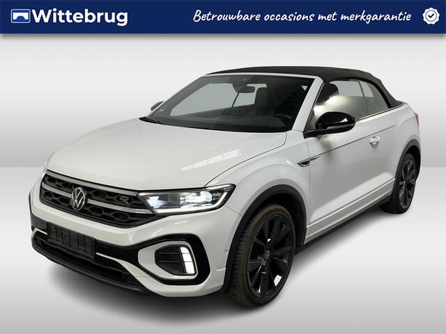Volkswagen T-Roc Cabrio 1.5 TSI R-Line / AUTOMAAT/ BLACK STYLE/ CAMERA/ PARK. SENSOREN/ IQ. LIGHT/ APP CONNECT/ ADAPT. CRUISE/ NAVI/ AIRCO/ DAB