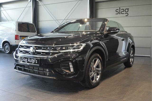 Volkswagen T-Roc Cabrio 1.5 TSI 3X R-LINE navi clima cruise trekhaak 150 pk !!