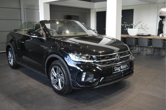 Volkswagen T-Roc Cabrio 1.5 TSI 3X R-LINE navi clima cruise trekhaak 150 pk !!