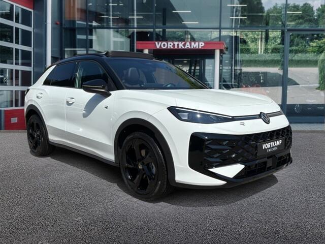 Volkswagen T-Roc 1.5 eTSI R-LINE BLACK STYLE TREKHAAK/PANO-DAK/CAMERA/ELEK-KLEP/ACC/STOELVERW