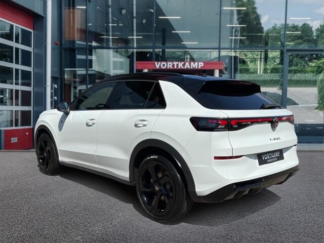 Volkswagen T-Roc 1.5 eTSI R-LINE BLACK STYLE TREKHAAK/PANO-DAK/CAMERA/ELEK-KLEP/ACC/STOELVERW