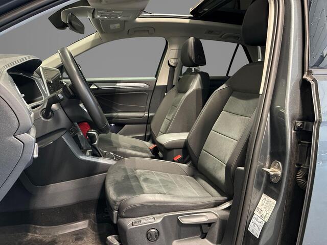 Volkswagen T-Roc 1.5 TSI 150pk DSG Style · Panoramadak · Camera · Keyless · Elek. Achterklep · Alarmklasse 3 · Massagefunctie Bestuurder · Parkeer Assistent · Stoelverwarming ·