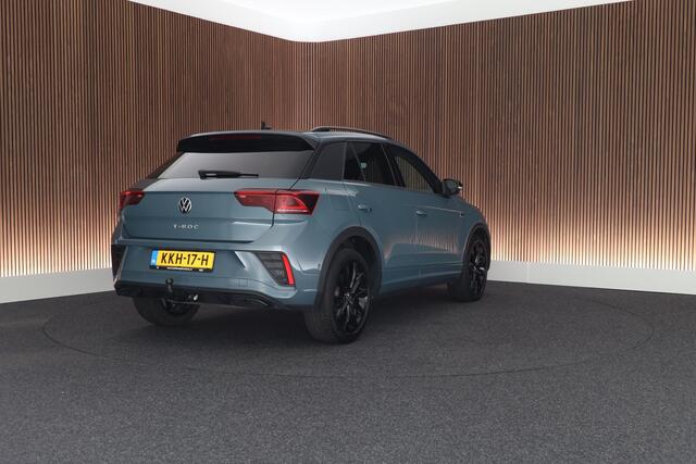 Volkswagen T-Roc 1.5 TSI 150pk DSG R-Line Business+ Black Style Trekhaak Camera Beats Stoelverwarming LED Navigatie