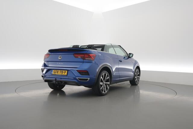 Volkswagen T-Roc Cabrio 1.5 TSI R-Line | Rijklaar! | 2x R-Line | Afn. Trekhaak | Dig. Cockpit | Beats Audio | Adapt. Cruise | Camera+PDC | Stoelverw. | Nav+App. Connect | LED | Climate | Draadloos | Keyless V