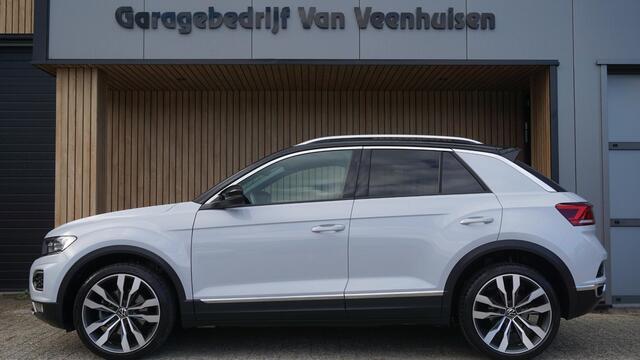 Volkswagen T-Roc 1.5 150pk TSI Sport Pano Virtual Stoelverw Drive select *68737km* 19 inch LM Cruise LED * 1ste eign*