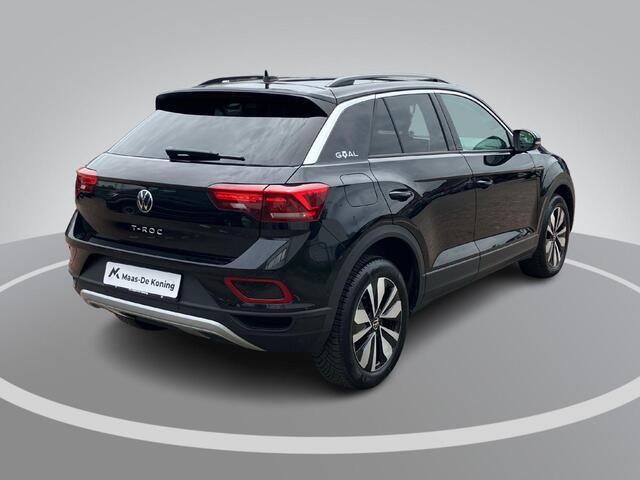 Volkswagen T-Roc 1.0TSI/110PK Goal · Navigatie · Apple/Android Car Play · Stoelverwarming · Dodehoeksensoren · Garantie t/m 10-07-2027
