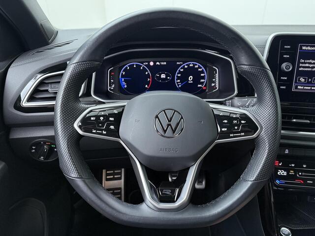 Volkswagen T-Roc 1.5 TSI R-Line Business+ | 150 PK | Trekhaak afneembaar | Adaptive Cruise Control | Achteruitrijcamera | Climate control | Dodehoek detectie | Keyless Entry | Travel Assist | Navigatiesysteem | Stoelverwarming |