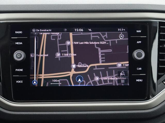 Volkswagen T-Roc 1.0 TSI STYLE 100% OH.GARANTIE TOT 10-2032* BLACKLINE .NAVI.PDC V+A.URANO GREY !