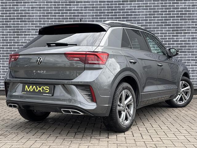 Volkswagen T-Roc 1.0 TSI R-Line Business | Achteruitrijcamera | Parkeersensoren | Parkeerassistent | ArtVelours | Stoelmassage | Stoelverwarming | LED Koplampen | Navigatie Discover Media | Apple Carplay | Android Auto | Privacy Glas | Two-Tone |