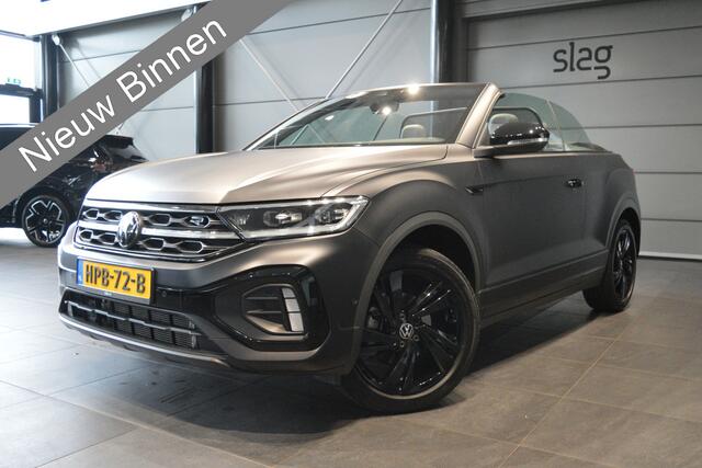 Volkswagen T-Roc Cabrio 1.5 TSI 3X R-Line Edition Grey leer trekhaak 150 pk !!